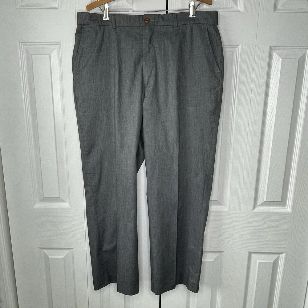 Orvis Lightweight Dark Gray‎ Men's Pants Slacks Size 35x29  RN 70534 Made USA
